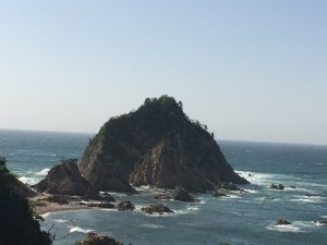 山陰海岸ジオパーク　城原海岸　左下