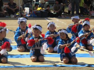 鳥取みどり園　運動会　４歳児つき組